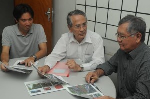 O presidente da CCIBJ-PR, Yoshiaki Oshiro, participou de reunião na Prefeitura Municipal de Londrina, com o vice-prefeito, Luiz Augusto Bellusci Cavalcanti, para tratar sobre a Feira Tecnológica